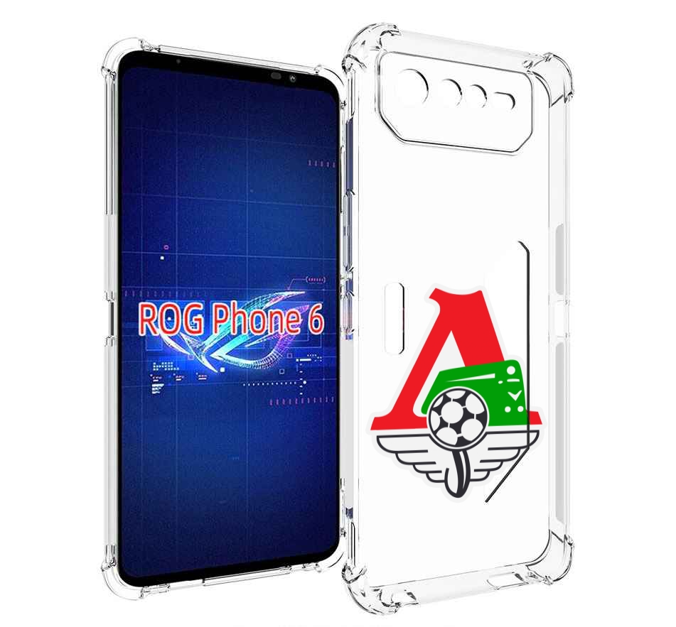 

Чехол MyPads фк локомотив москва мужской для Asus ROG Phone 6, Прозрачный, Tocco
