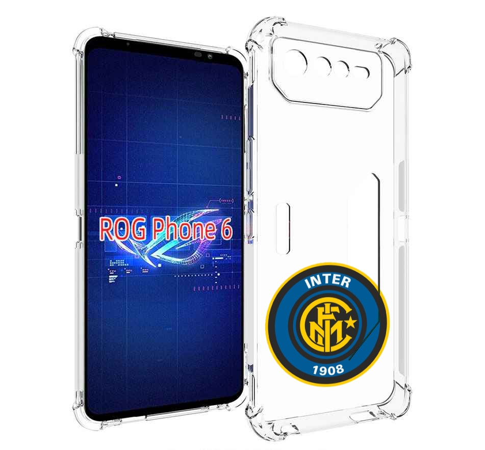 

Чехол MyPads фк интер мужской для Asus ROG Phone 6, Прозрачный, Tocco