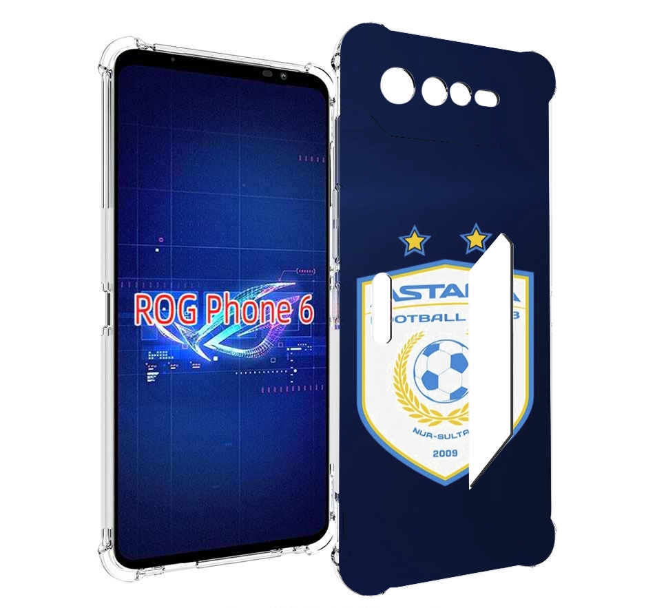 

Чехол MyPads фк астана нур султан для Asus ROG Phone 6, Прозрачный, Tocco