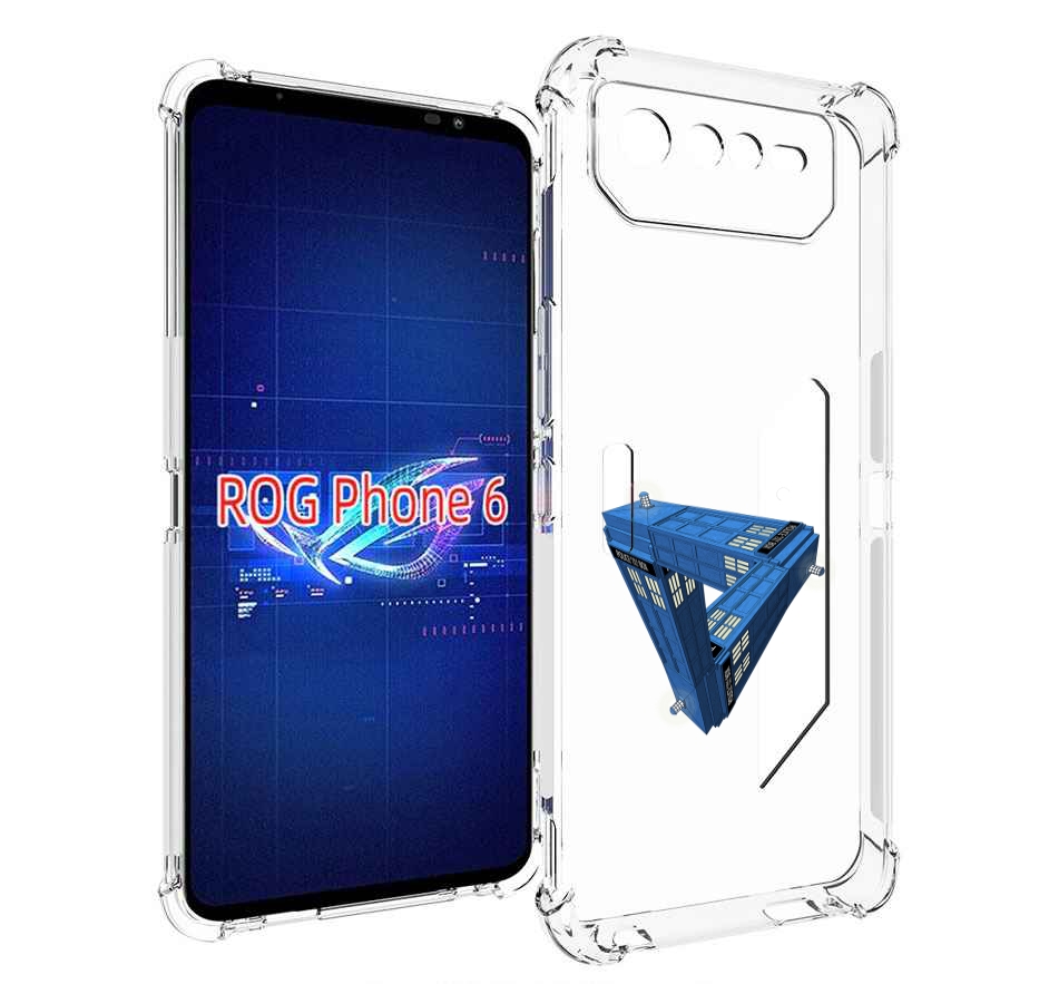 

Чехол MyPads головолока абстракция для Asus ROG Phone 6, Прозрачный, Tocco