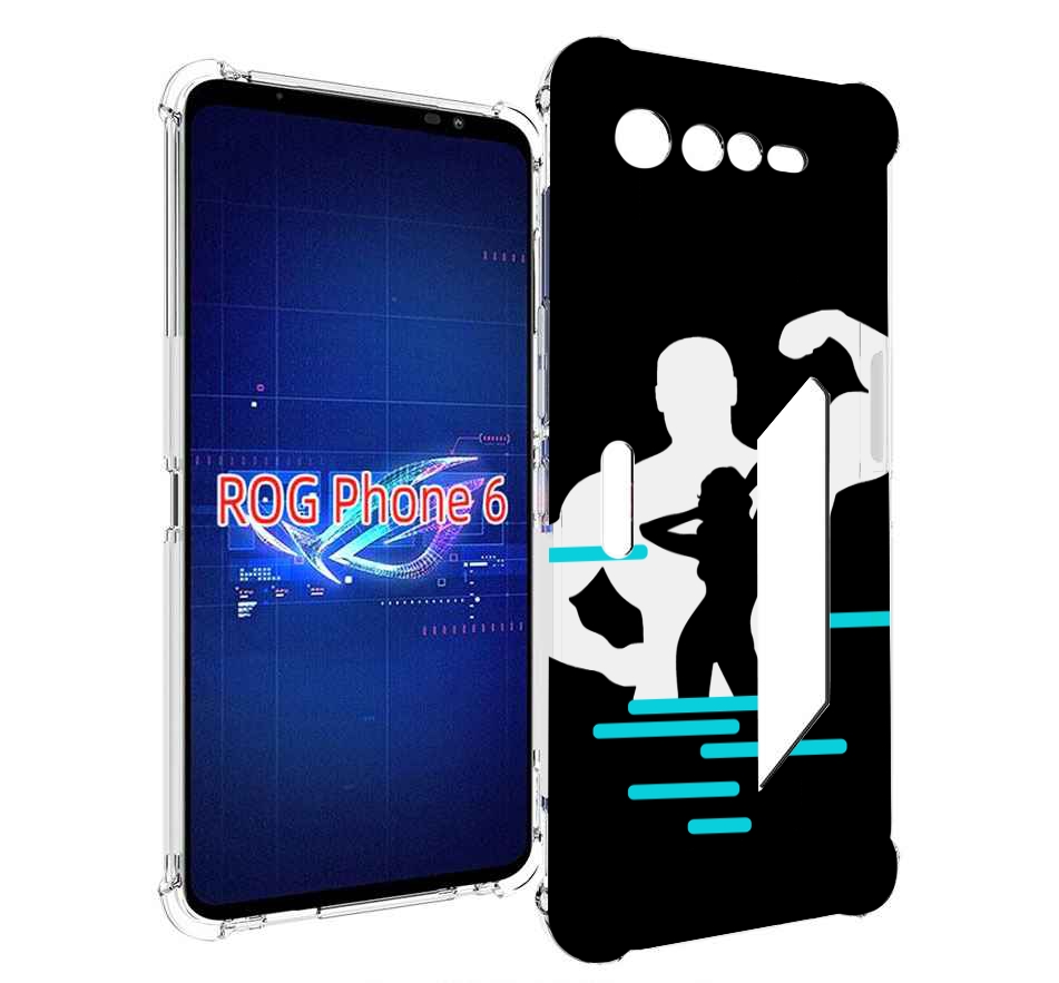 

Чехол MyPads фитнес-тренировка для Asus ROG Phone 6, Прозрачный, Tocco