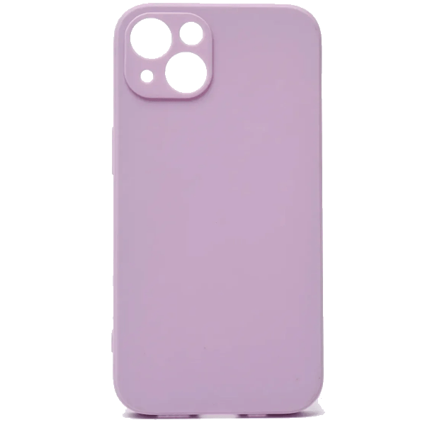 

Чехол iPhone 14 Plus цветной силикон, лавандовый, Фиолетовый
