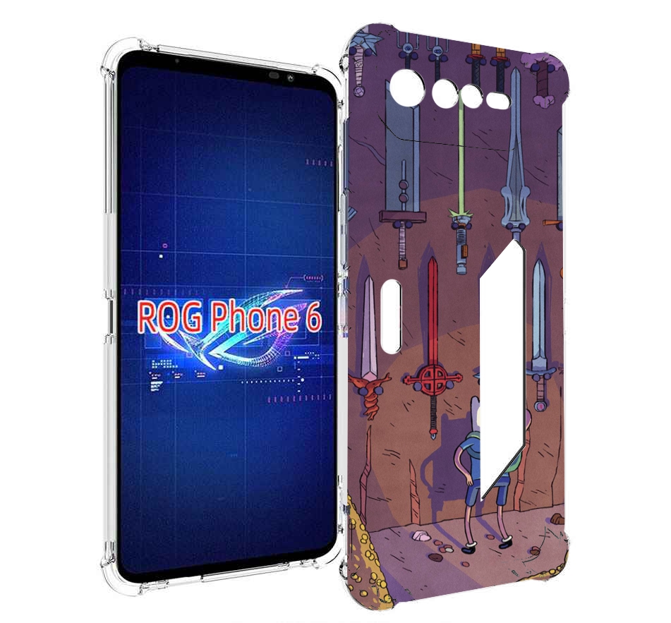 

Чехол MyPads фин ищет меч для Asus ROG Phone 6, Прозрачный, Tocco