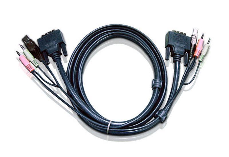 

Aten CABLE DVI-I/USBA/SP.MC-DVI/USB B, CABLE DVI-I/USBA/SP.MC-DVI/USB B