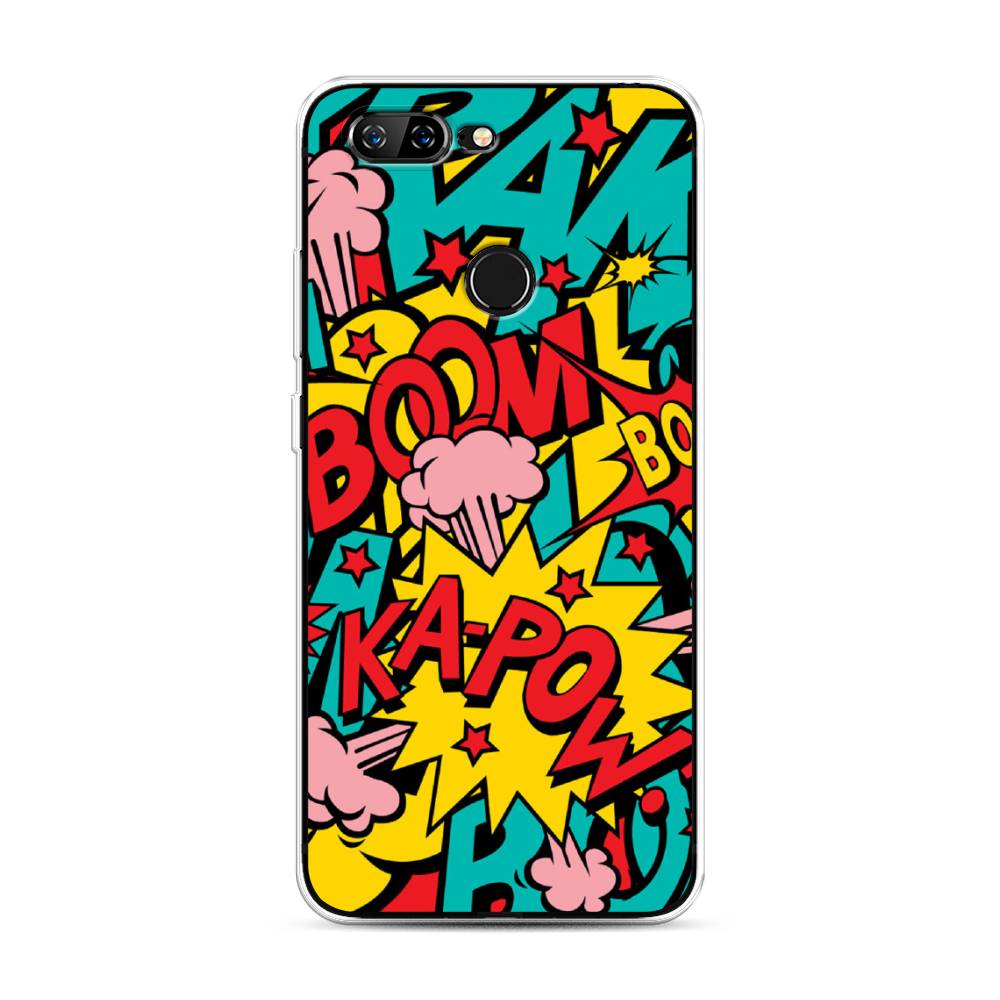 

Чехол Awog на Lenovo S5 / Леново S5 "Постер pop art", Голубой;желтый;красный, 112550-9