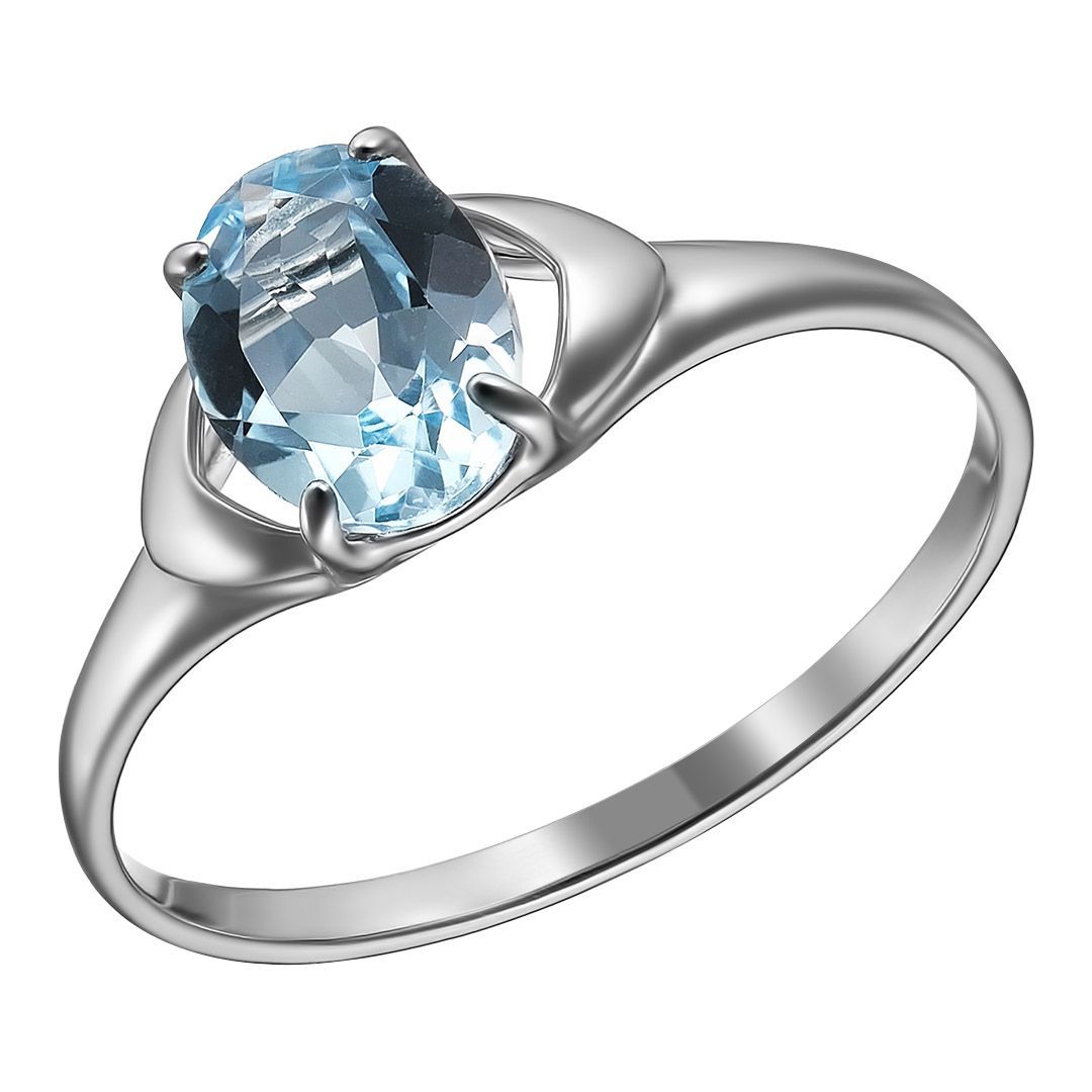 

Кольцо из серебра р. , Ювелирочка 1066264, топаз, 1066264