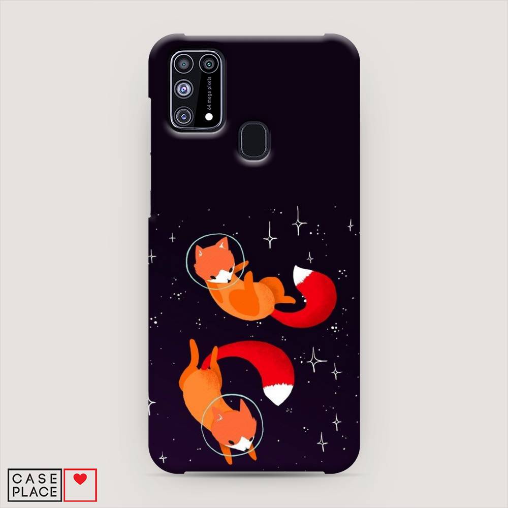 

Пластиковый чехол "Лисы космонавты" на Samsung Galaxy M31, 2100720-3