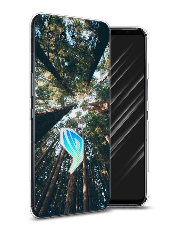 

Чехол Awog на Asus ROG Phone 5S "Лес 18", Зеленый;коричневый, 44550-4