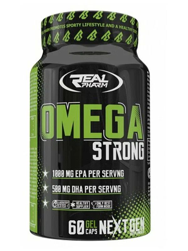 фото Real pharm omega strong, 60 капсул