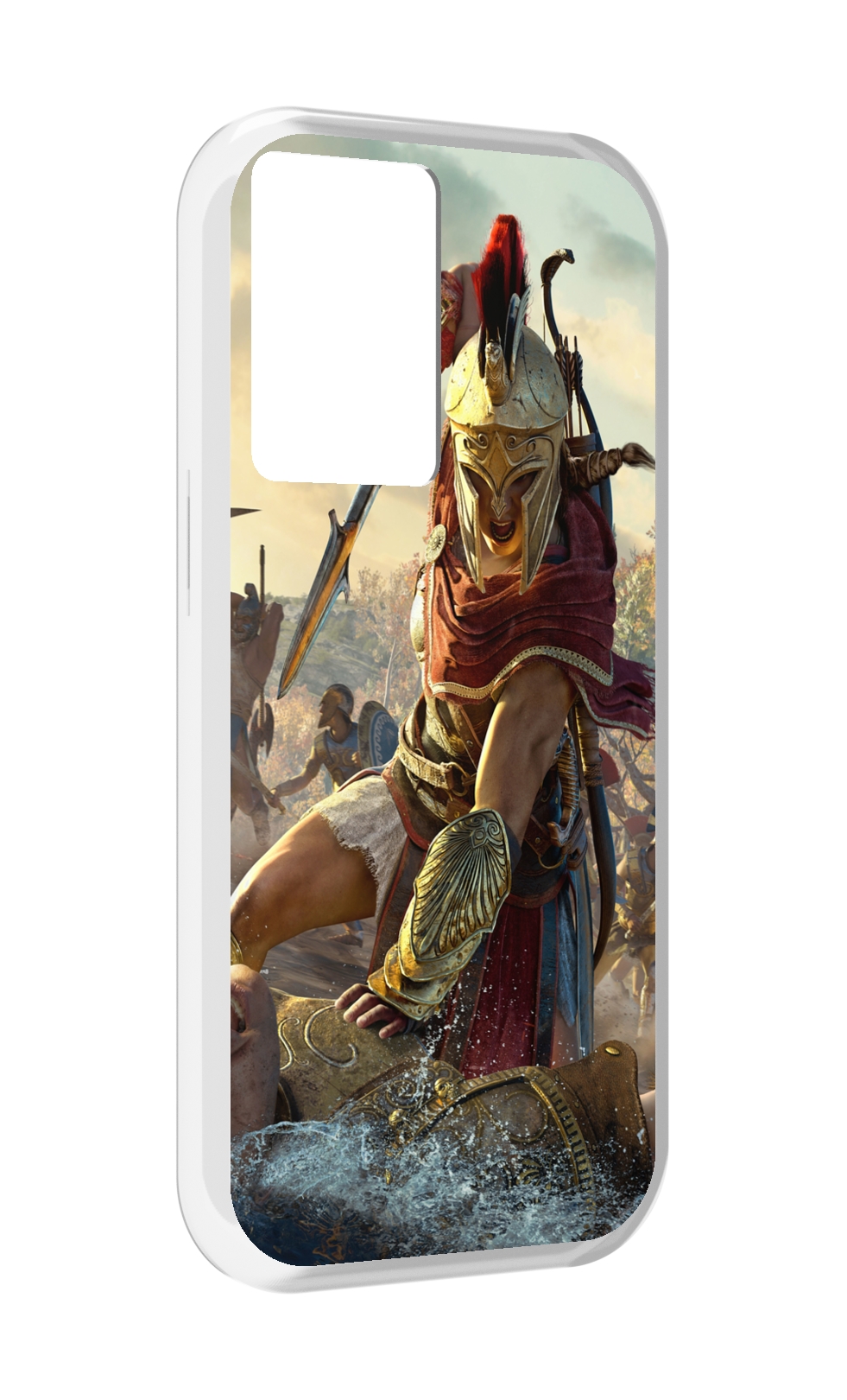 

Чехол MyPads Assassin's Creed Odyssey Kassandra мужской для OnePlus Nord N20 SE, Прозрачный, Tocco