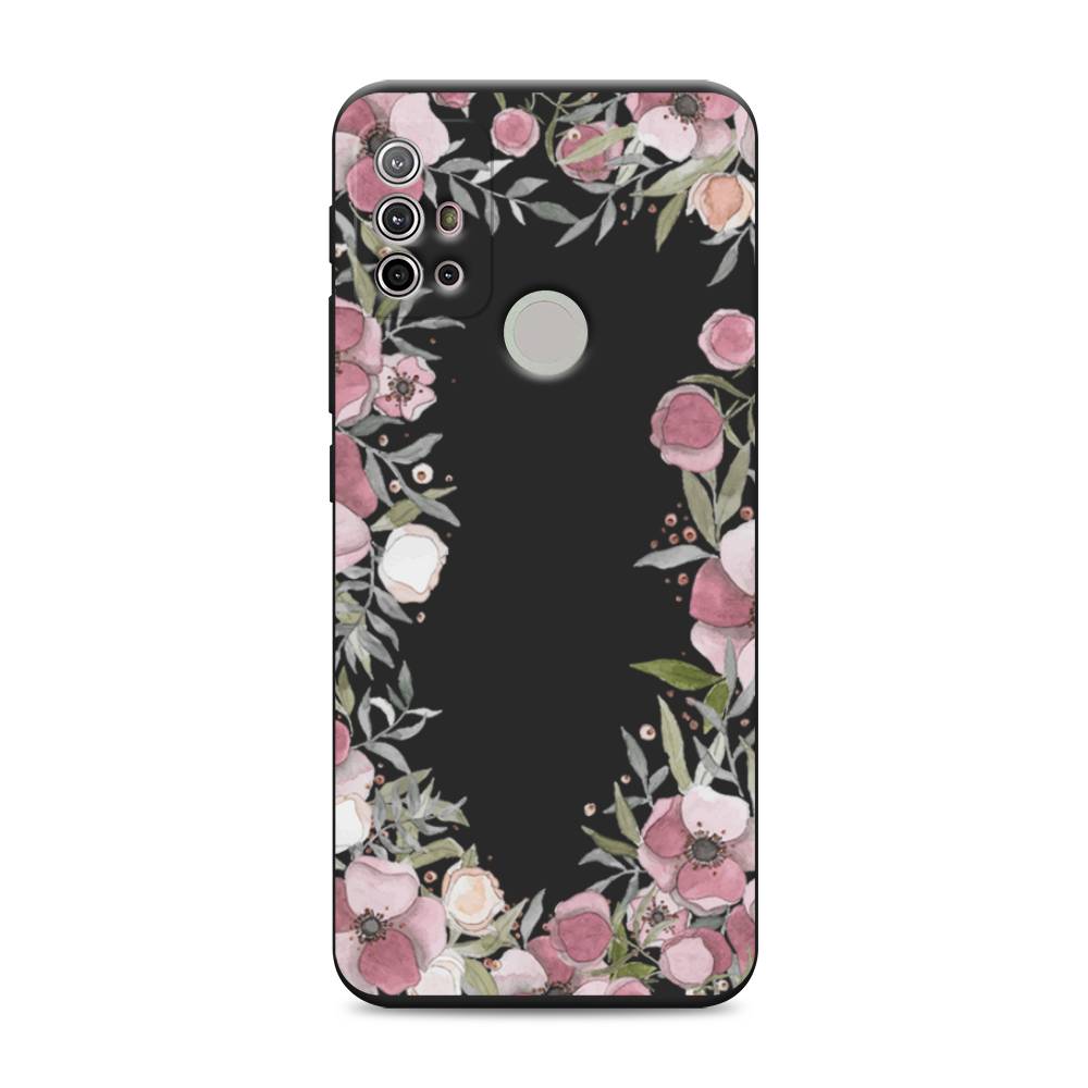 

Чехол Awog на Lenovo K13 Note / Леново K13 Note "Розовая цветочная рамка", Розовый;зеленый, 112952-1