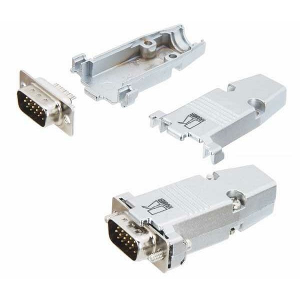 

Разъем VGA Kramer CON-HD15/M/SOLDER, CON-HD15/M/SOLDER