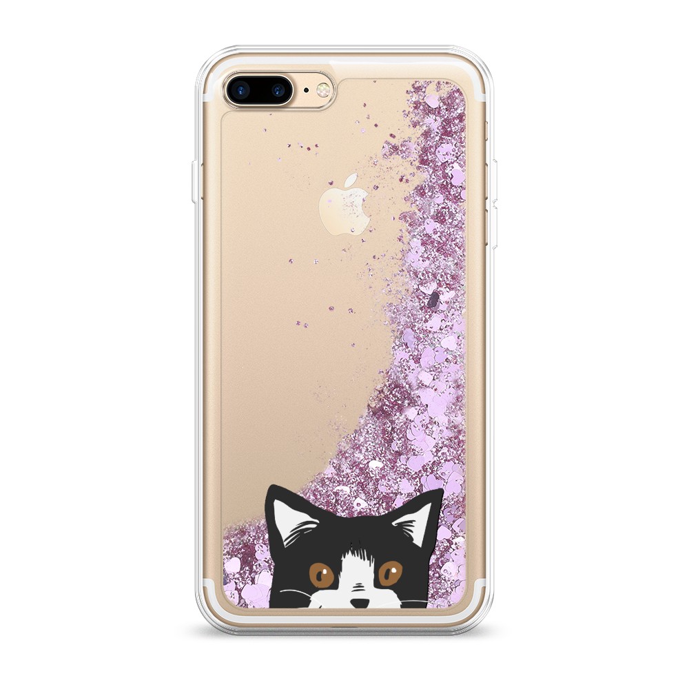 

Чехол Awog на Apple iPhone 7 Plus / Айфон 7 Plus "Подглядывающий кот", 10794-1