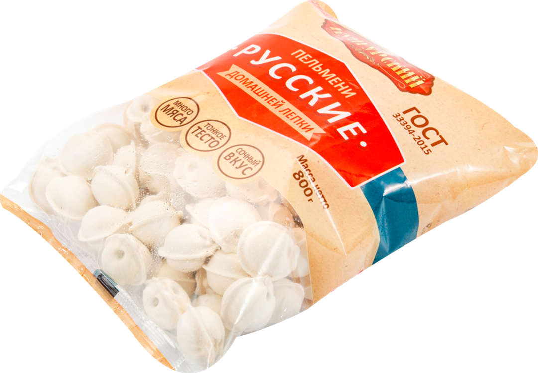 

Пельмени Кунгурский МК Русские категория B 800 г