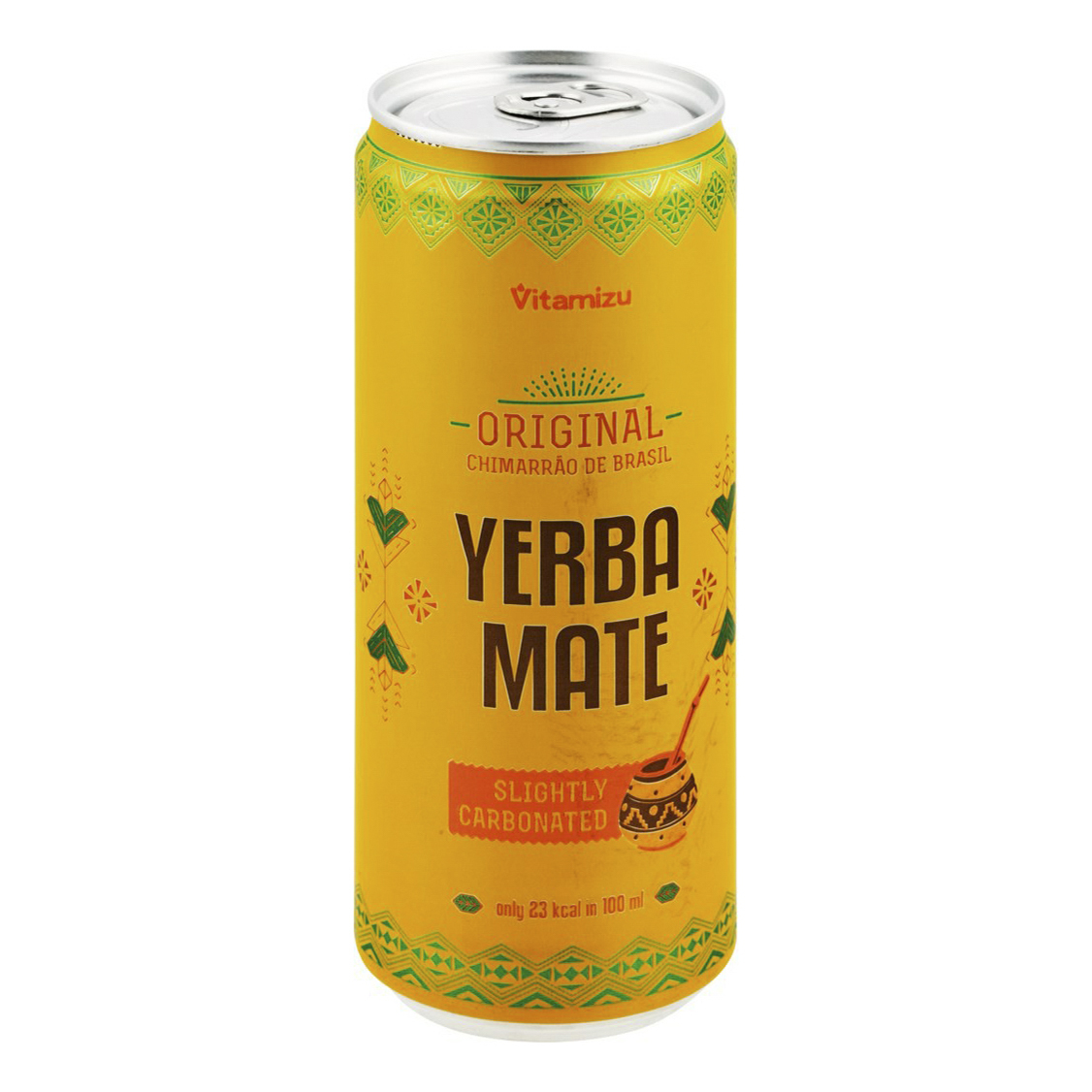 Напиток энергетический Vitamizu Yerba Mate с экстр мате тонизир среднегазир безалк 0,33 л