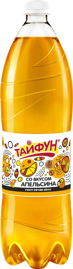 

Газированный напиток Тайфун Апельсин 1,5 л
