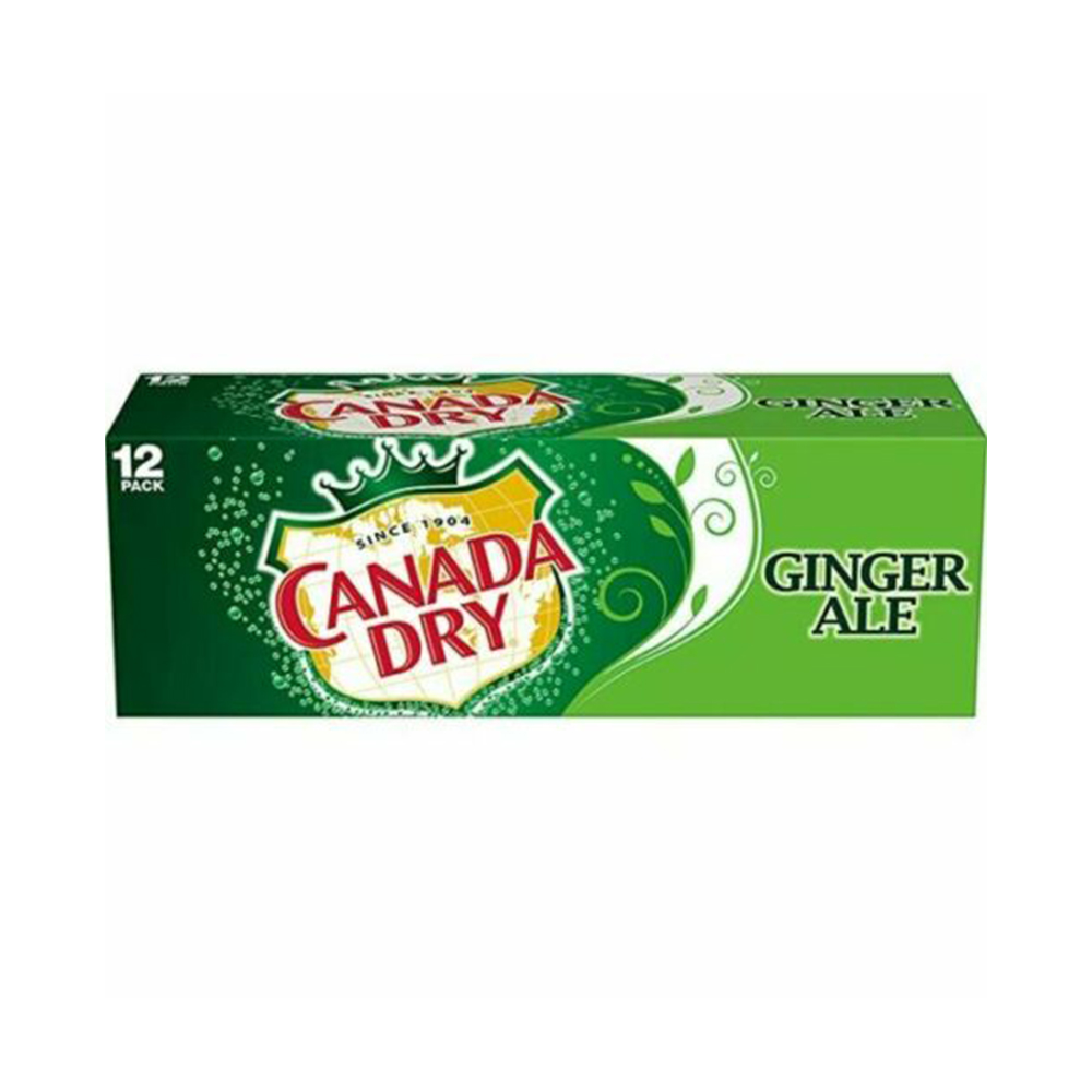 Газированный напиток Canada Dry  Ginger Ale 12 шт по 0,355 л