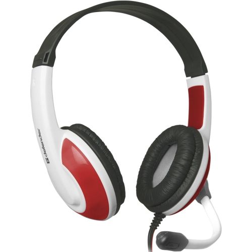 фото Гарнитура defender warhead g-120 white/red