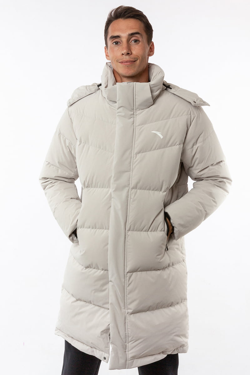 

Зимняя куртка мужская Anta 852147921 Basic Training A-RAIN RESISTANT серая 52 RU, Серый, 852147921 Basic Training A-RAIN RESISTANT