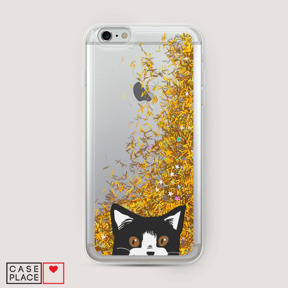 

Чехол Awog на Apple iPhone 6 Plus / Айфон 6 Plus "Подглядывающий кот", 10590-1