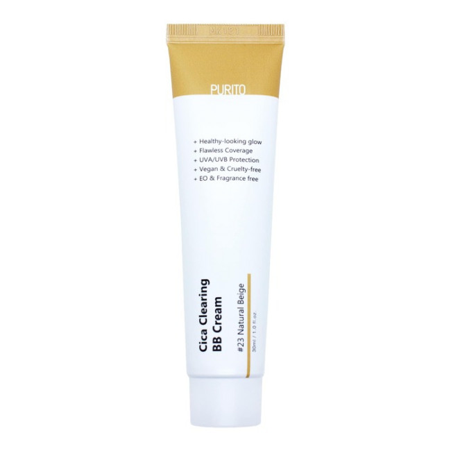 ББ крем Purito с центеллой PURITO Cica Clearing BB Cream SPF38 23 Natural Beige 1570₽