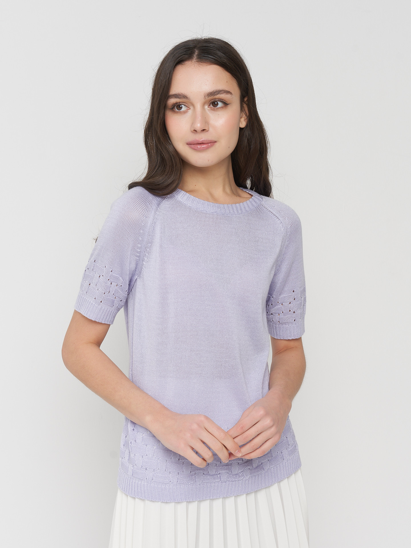 

Джемпер женский VAY 5221-41225 фиолетовый 44 RU, 5221-41225