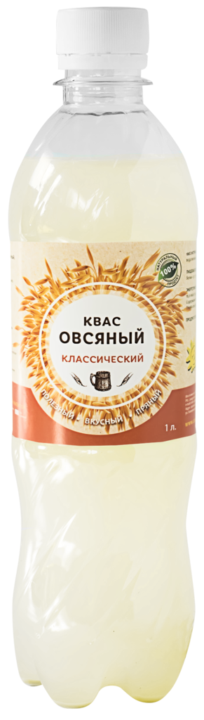 Квас Солнечная Планета овсяный классический 1000 мл