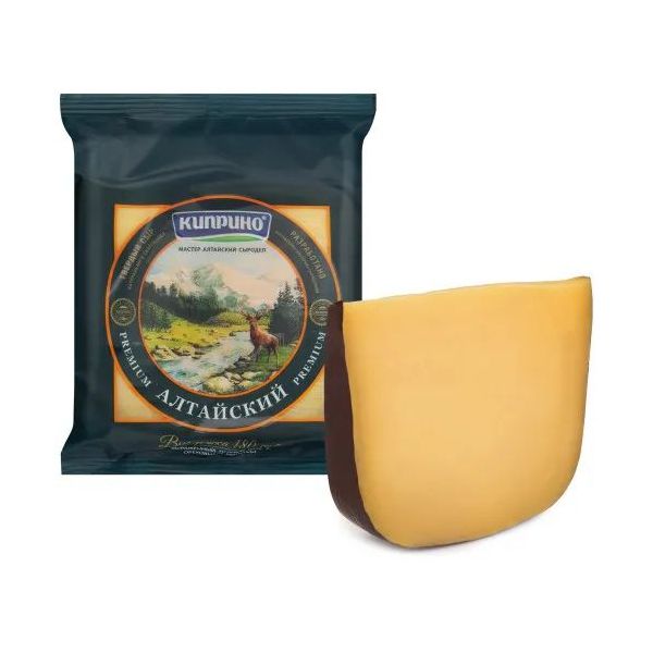 

Сыр твердый Киприно Алтайский Gold 50%