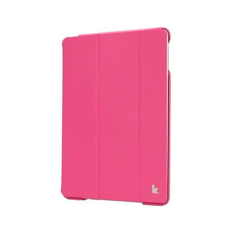 

Чехол-книжка JisonCase Executive для Apple iPad Air натуральная кожа (розовый)