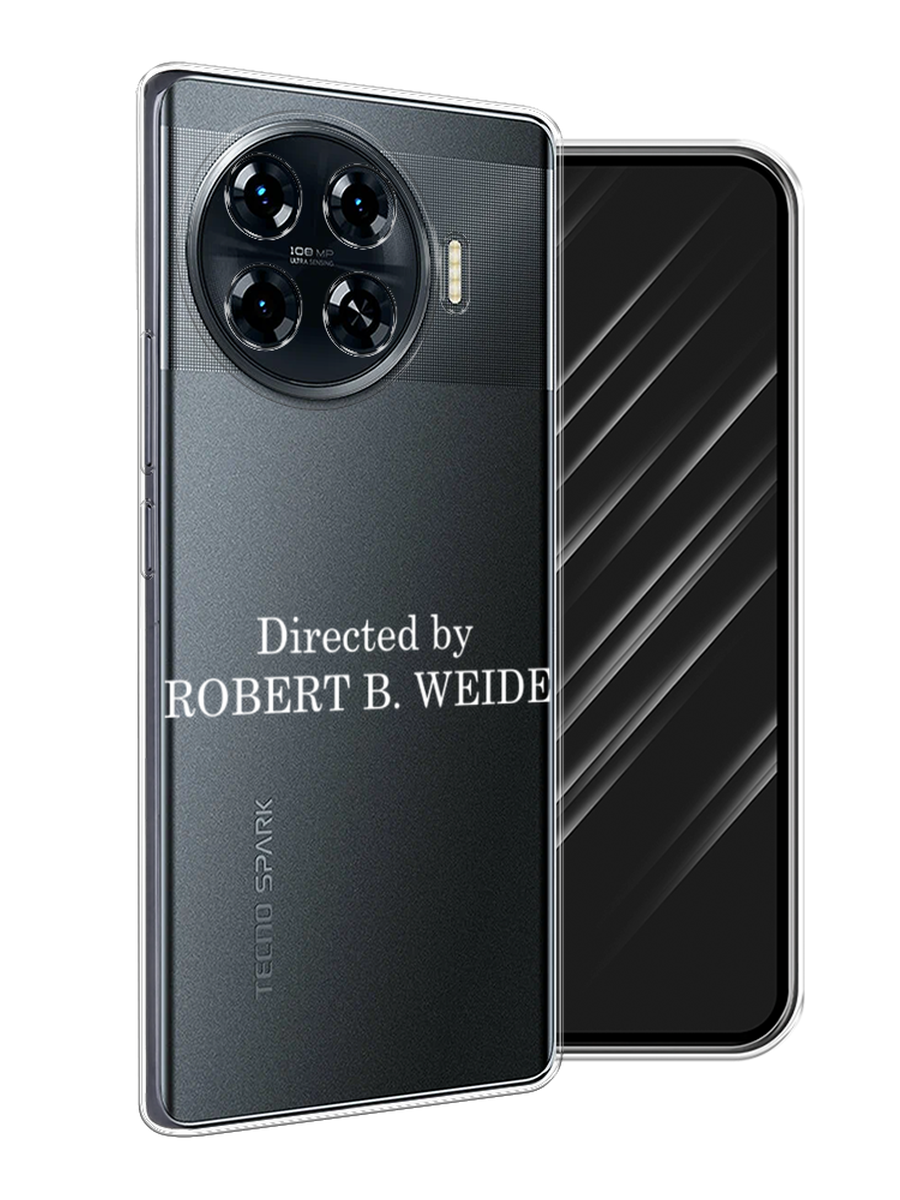 

Чехол Awog на Tecno Spark 20 Pro Plus "Robert B Weide", Прозрачный, 305050-1