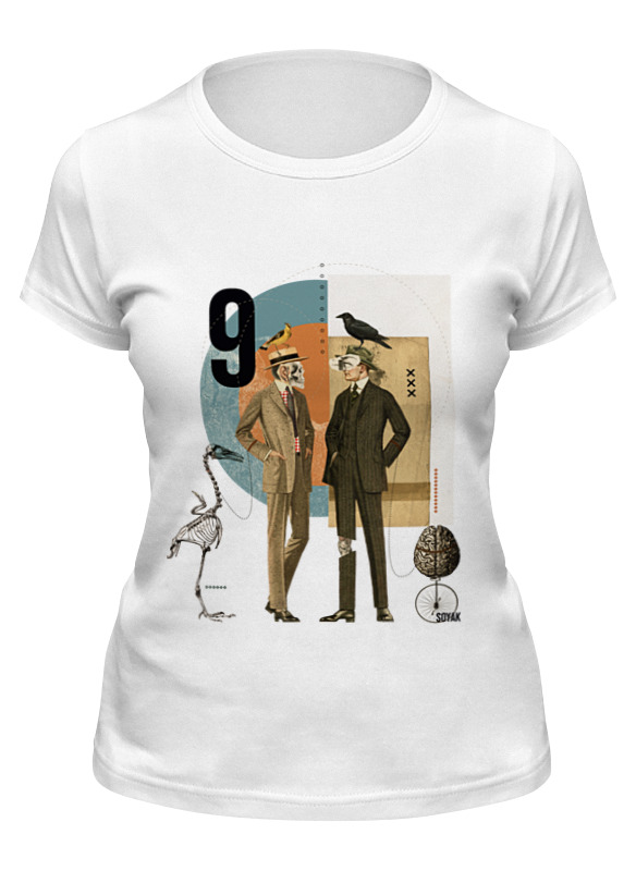 

Футболка женская Printio Whatever dude 3 белая 2XL, Белый, Whatever dude 3