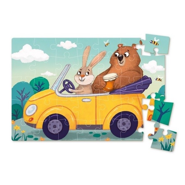 

Пазл-мини Dodo Едем в гости, 35 элементов