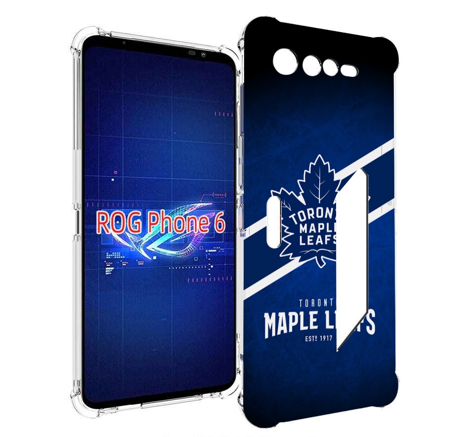 

Чехол MyPads торонто-меипл-лифс для Asus ROG Phone 6, Прозрачный, Tocco