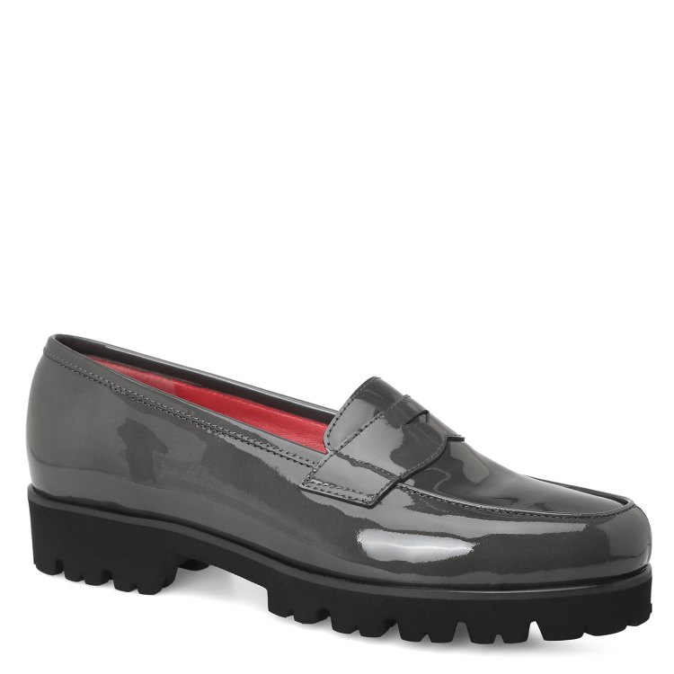 

Лоферы женские Pas De Rouge N301 серые 38 EU, Серый, N301