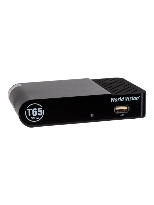 фото Dvb-t2 приставка world vision t65 black