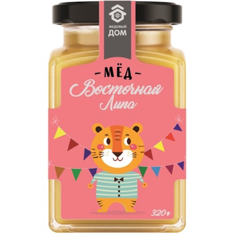 

Мед Медовый дом Восточная липа 320 г