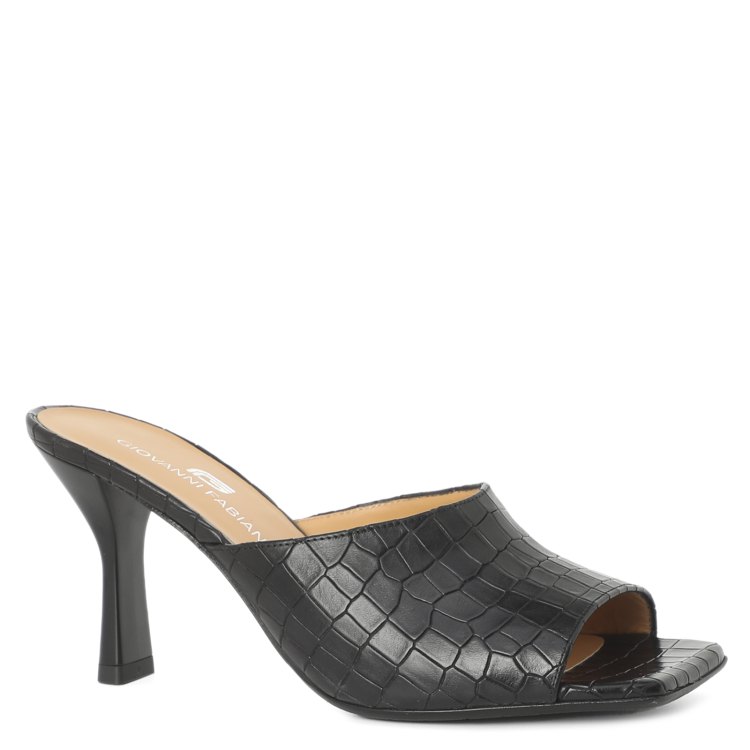 

Шлепанцы женские Giovanni Fabiani S22684A черные 39 EU, S22684A