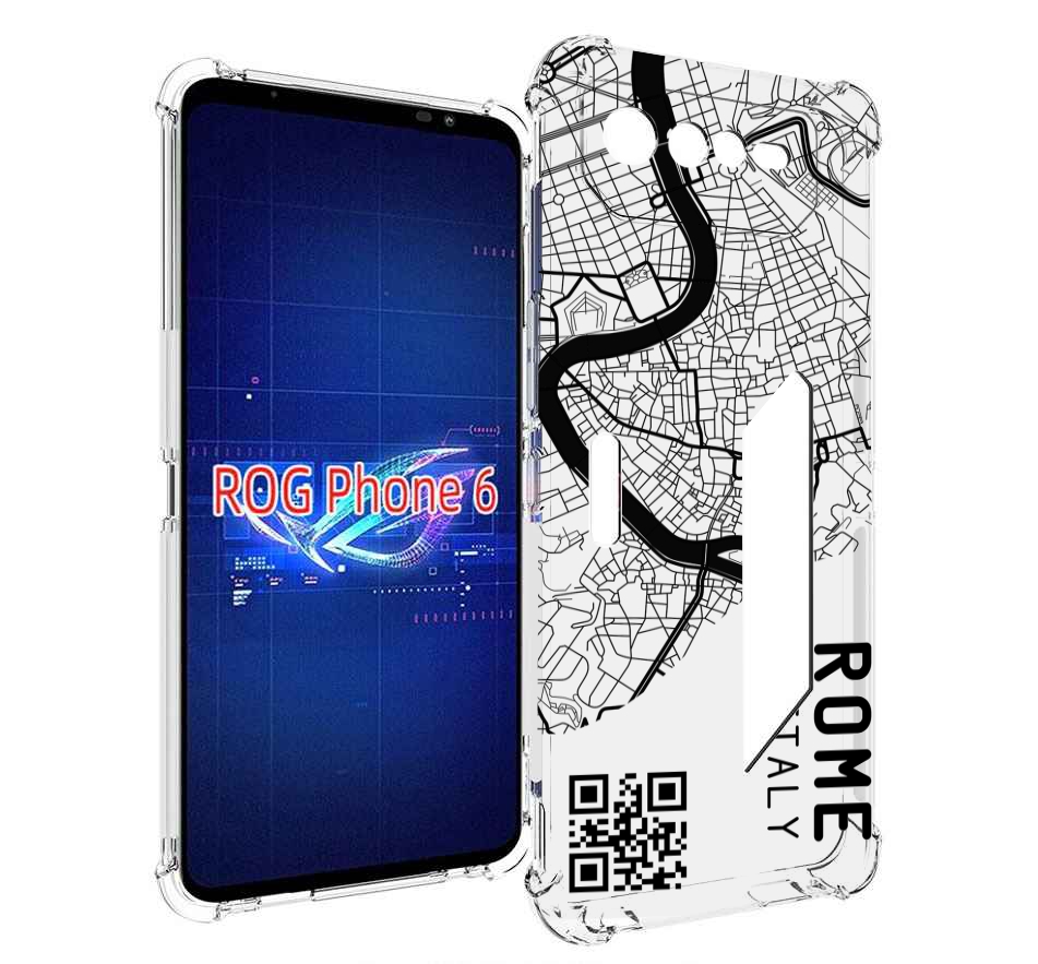 

Чехол MyPads схема-рим для Asus ROG Phone 6, Прозрачный, Tocco