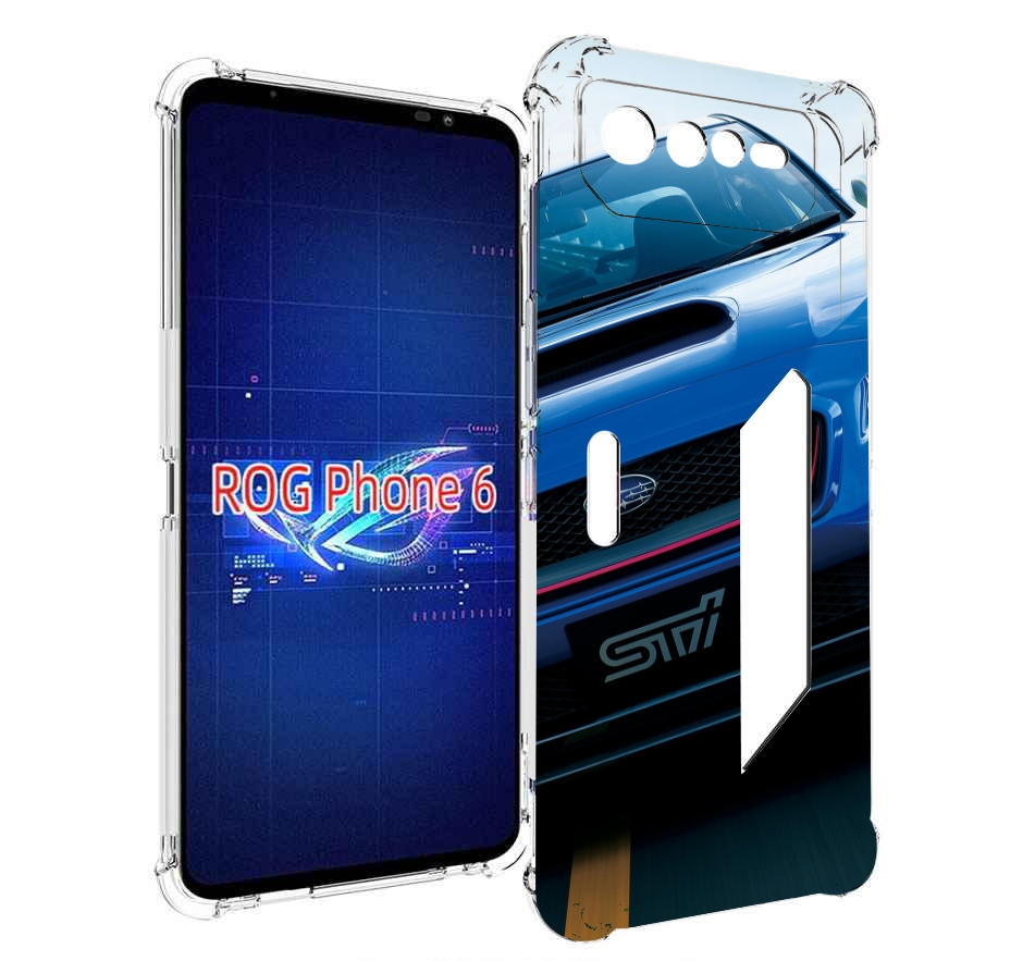 

Чехол MyPads subaru 2 для Asus ROG Phone 6, Прозрачный, Tocco