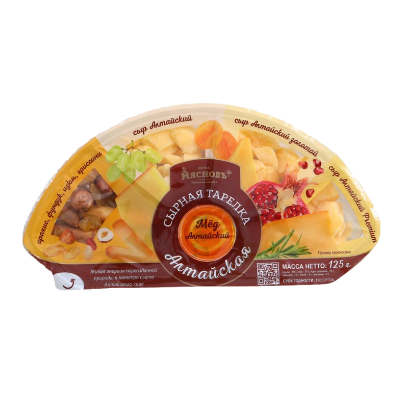 

Сырная тарелка МясновЪ ФЕРМА Алтайская 125 г