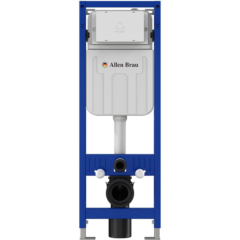 Инсталляция для унитаза Allen Brau Pneumatic Slim 9.11102.20 инсталляция для унитаза allen brau pneumatic slim 9 11102 20