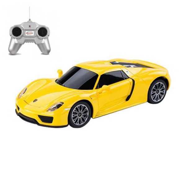 

Rastar Машина на радиоуправлении 1:24 Porsche 918 Spyder, цвет желтый 40 MHZ