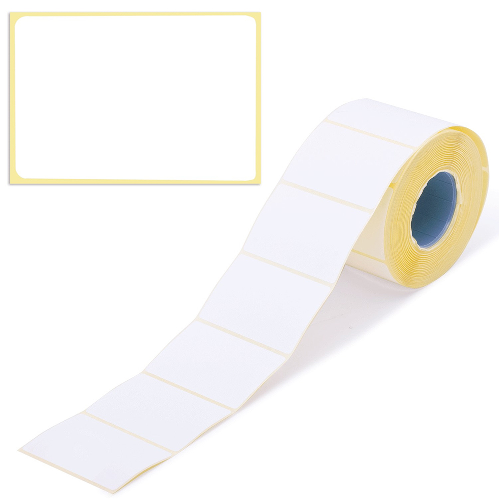 

Самколеящиеся этикетка Lux Paper B14877-4 58х40 мм для термопринетра, 550 шт. (уп. 4 шт), Белый, B14877-4