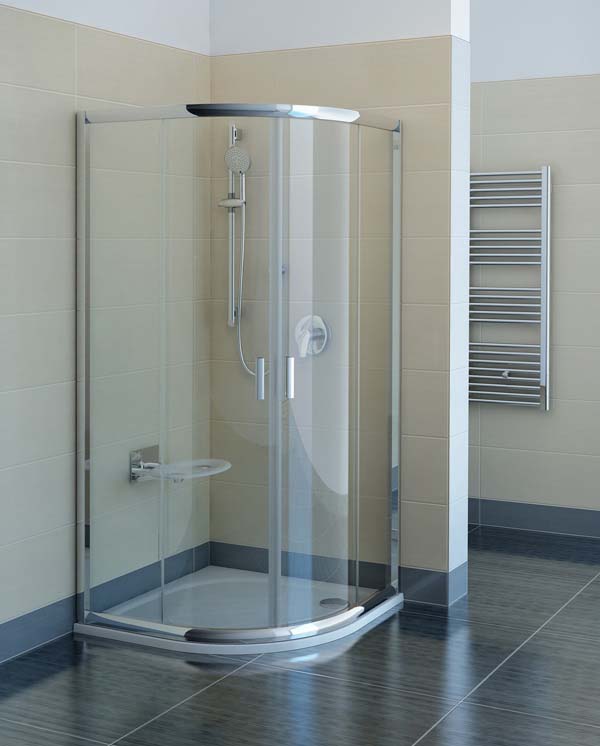 

Ravak Душевой уголок Ravak BLCP4-80 Transparent, профиль блестящий