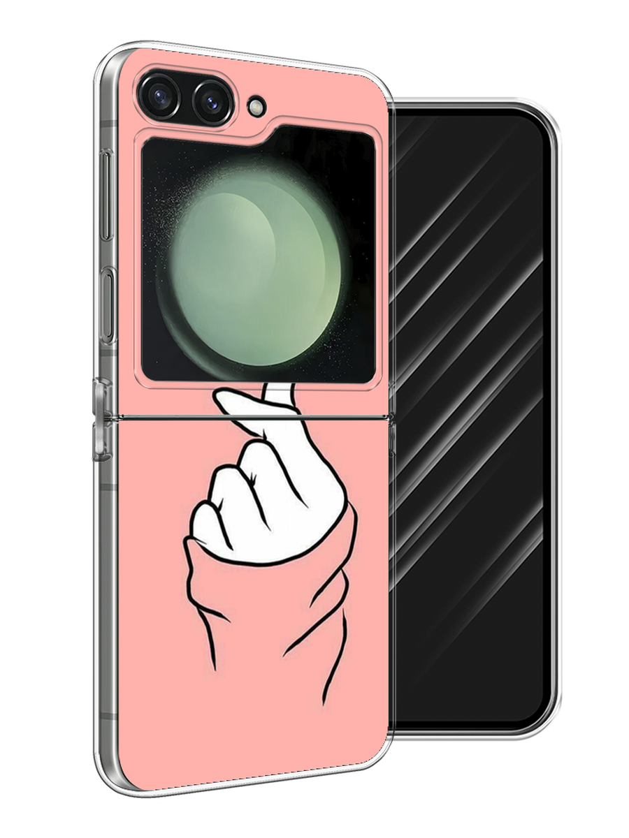 

Чехол Awog на Samsung Galaxy Z Flip 6 "Любовь-щелк", Оранжевый, 2109750-1