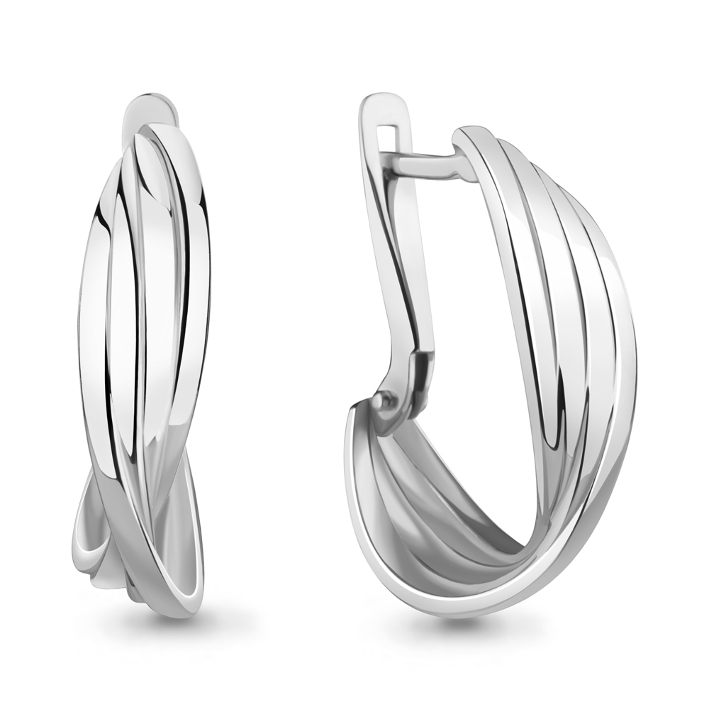 

Серьги из серебра Aquamarine 33958_925_р, 33958_925_р