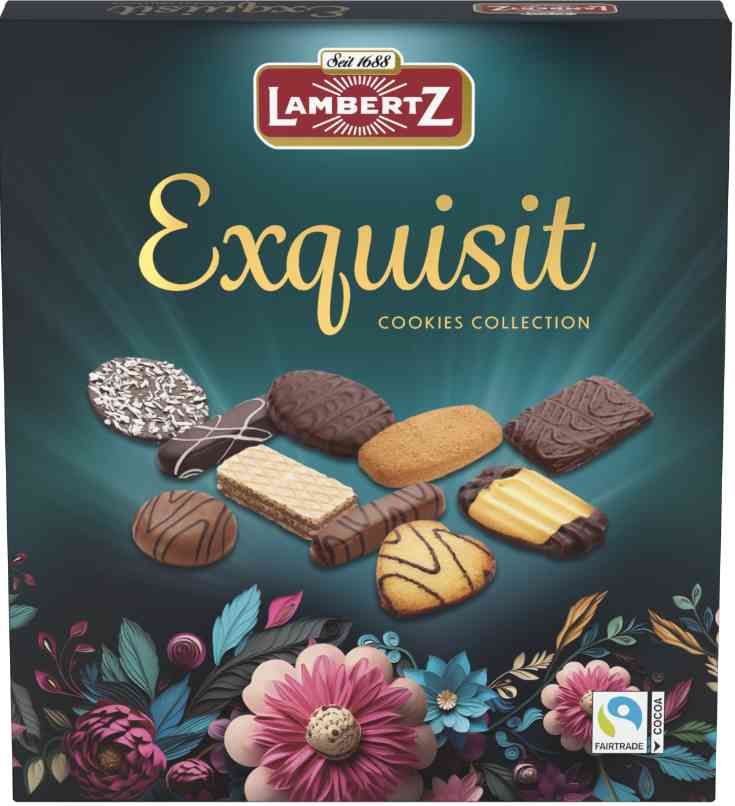 Печенье Lambertz бисквитное с шоколадом 200 г