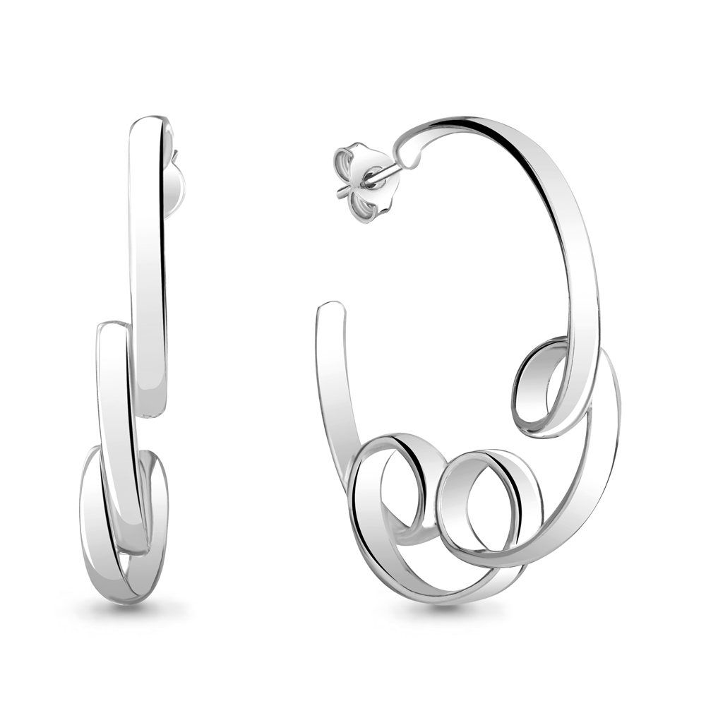 

Серьги из серебра Aquamarine 33953_925_р, 33953_925_р