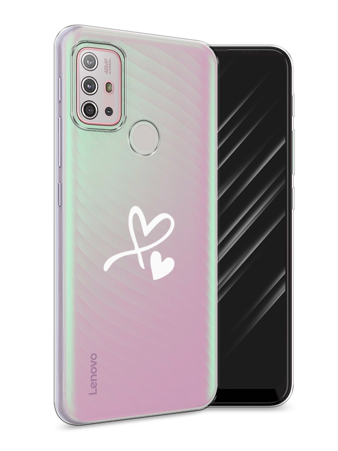

Чехол Awog на Lenovo K13 Note / Леново K13 Note "Сердечко минимализм", Белый, 112950-6