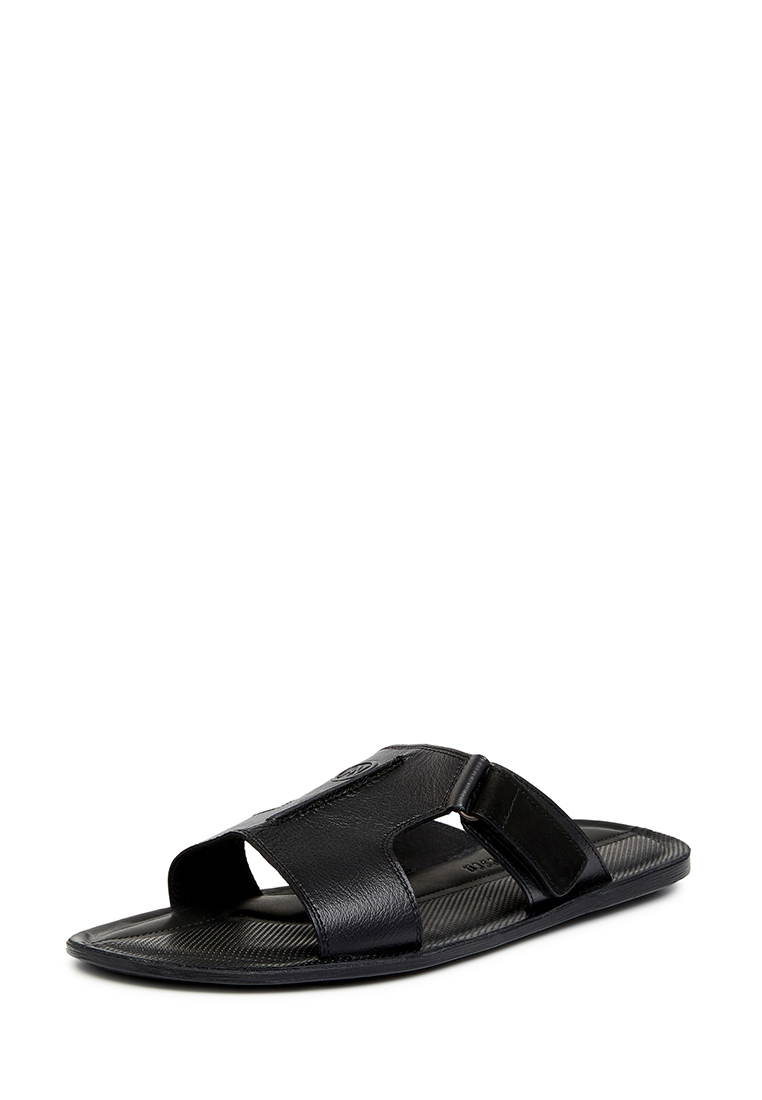 

Шлепанцы мужские Alessio Nesca 15016 черные 40 RU, 15016